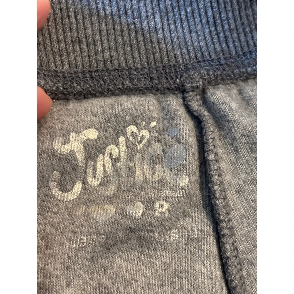 Justice girls velour